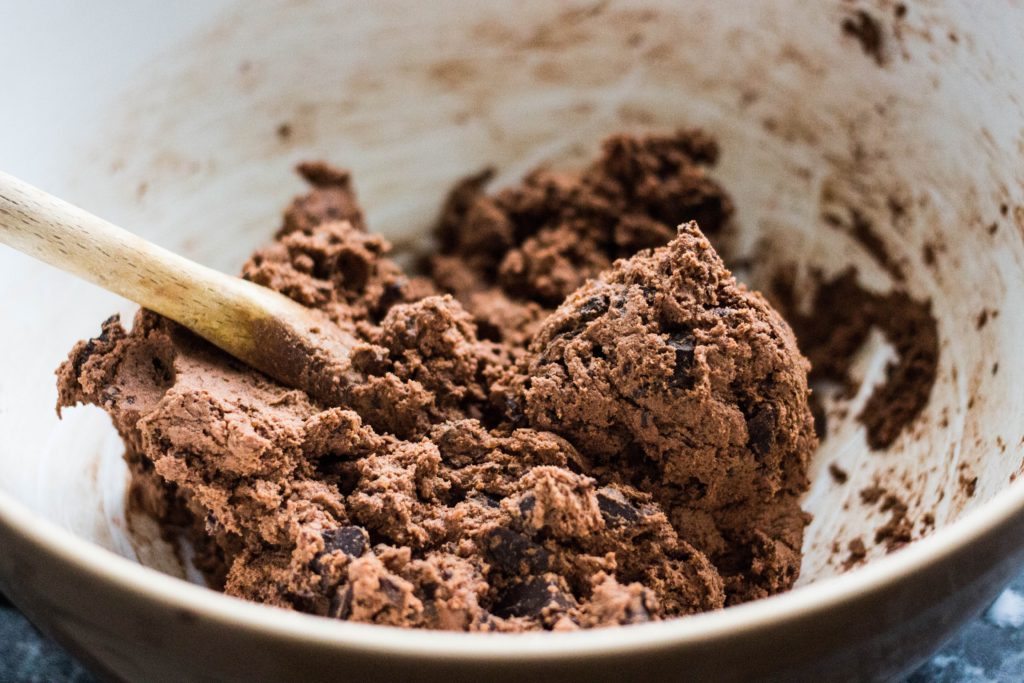 chocolate cake preparation